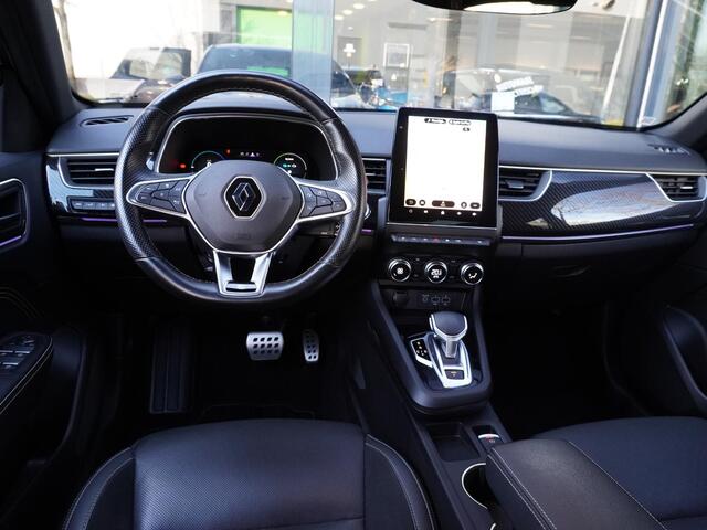 Renault Arkana 1.6 E-Tech hybrid 145 E-Tech engineered AUTOMAAT / 9,3'' NAVI / LEDER / CAMERA / BLINDSPOT / PDC 360 / PRIV GLASS / ADAPT. CRUISE / STOELV. / STUURV. / CLIMATE / APPLE CARPLAY / ANDROID AUTO / 18'' LMV