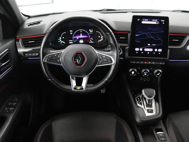 Renault Arkana 1.6 E-Tech Hybrid 145 R.S. Line | Panoramadak | Leder/Alcantara | Trekhaak | Stoelverwarming | Adaptive cruise | Camera | Carplay | Keyless | Park Assist | Full LED | Navigatie