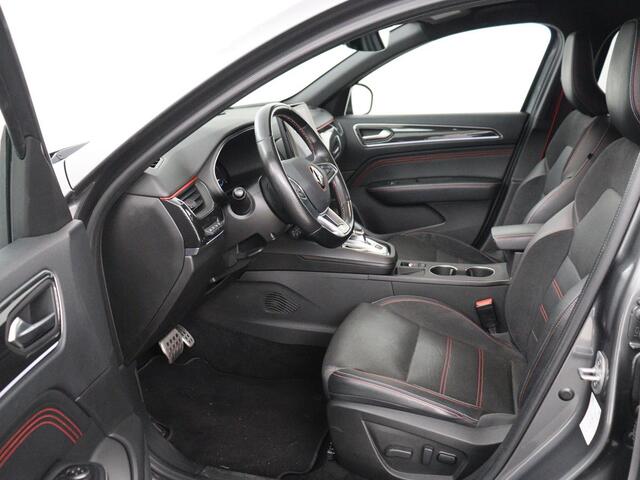 Renault Arkana 1.6 E-Tech Hybrid 145 R.S. Line | Leder/Alcantara | Trekhaak | Stoelverwarming | Adaptive cruise | Camera | Carplay | Keyless | Park Assist | Full LED | Navigatie | Stuurverwarming