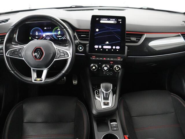 Renault Arkana 1.6 E-Tech Hybrid 145 R.S. Line | Leder/Alcantara | Trekhaak | Stoelverwarming | Adaptive cruise | Camera | Carplay | Keyless | Park Assist | Full LED | Navigatie | Stuurverwarming