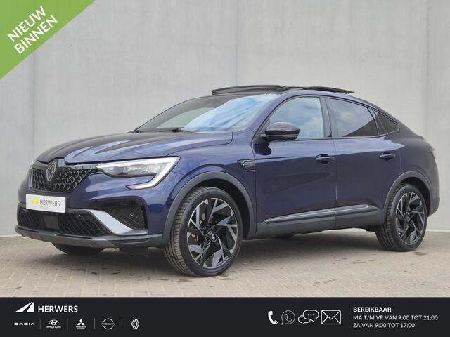 Renault Arkana 1.6 E-Tech full hybrid 145 esprit Alpine Automaat / Dealer onderhouden / Panorama schuifdak / Achteruitrijcamera / Elektrische stoelen / Stuur- & Stoelverwarming / Adaptief cruise control / Apple Carplay Android Auto /