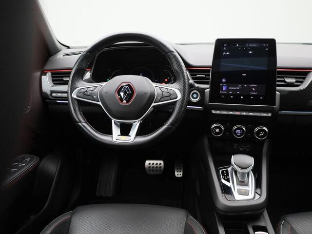 Renault Arkana 1.6 E-Tech Hybrid 145 R.S. Line | Glazen Schuif-/Kanteldak | Side-Steps | Lederen Bekleding | Adaptieve Cruise Control | Stoel- & Stuurwielverwarming | Camera | Blind Spot Warning | PDC Rondom | Elektrisch Verstelbare Stoelen | Keyless | LED Pure Vision |