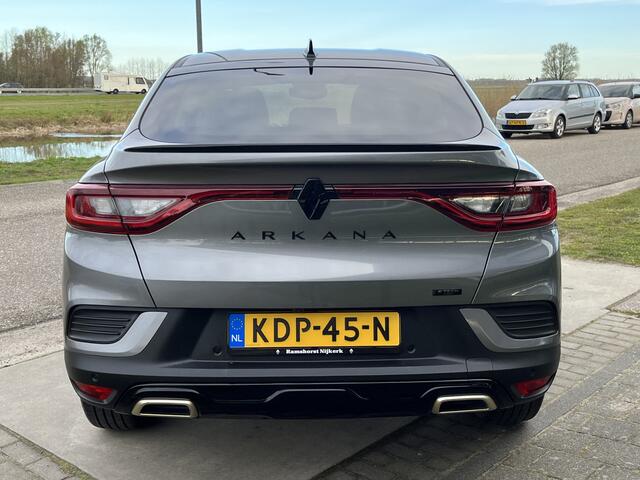 Renault Arkana 1.6 E-Tech hybrid 145PK R.S Line / E-Tech engineered / Dealer onderhouden / Adaptive Cruise / Elek. stoelen / Stoel+Stuurverw. / Camera / 2e Paasdag open 09.00-17.00 uur