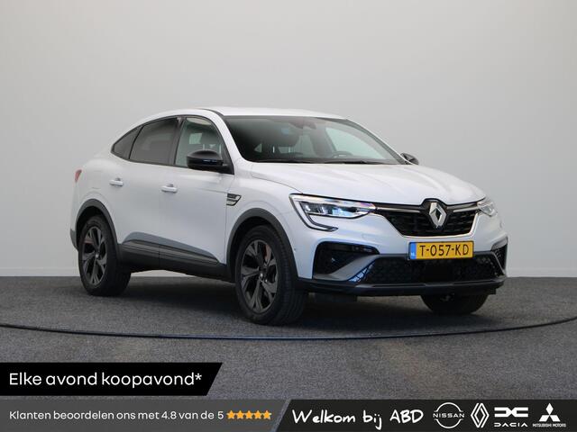 Renault Arkana E-Tech Hybrid 145pk R.S. Line 1e Eigenaar | Dealeronderhouden | Stoel en stuur verwarming | Climate Control | Navigatie | Lederen bekleding | Elektrisch verstelbare stoel | Apple carplay/Andoid auto |