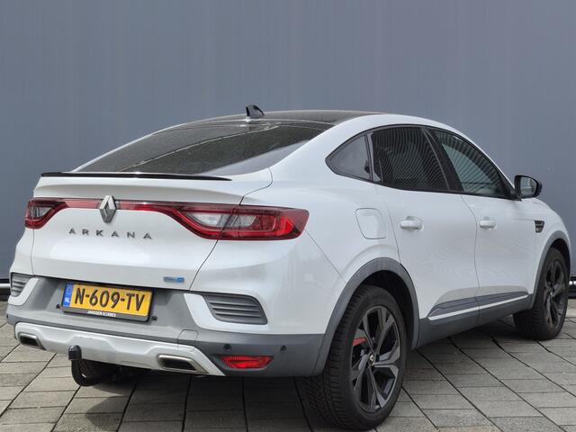 Renault Arkana BWJ 2022 | 1.6 E-Tech Hybrid 145 R.S. Line | TREKHAAK | PANO DAK | LEER | STOEL&STUUR VERW | NAVI | CLIMA | CAMERA | CARPLAY
