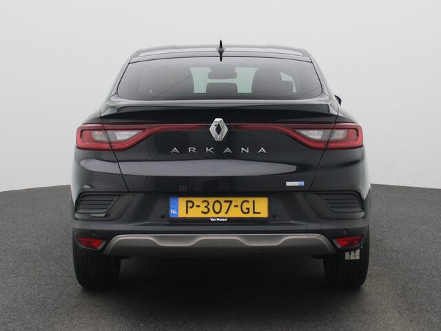 Renault Arkana 1.6 E-Tech Hybrid 145 Intens | Airconditioning, Licht metalen velgen 18 inch | Cruise control Adaptive | Navigatie | Half lederen bekleding zwart | LED koplampen | Park Distance Control voor en achter | Achteruitrijcamera |