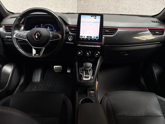 Renault Arkana 1.6 E-Tech Hybrid 145 R.S. Line 145Pk Automaat (VIRTUAL COCKPIT, APPLE CARPLAY, GROOT NAVI, LEDER, ELEK SPORTSTOELEN, CAMERA, STOELVERWARMING, ADAPTIVE CRUISE, GETINT GLAS, KEYLESS, NIEUWSTAAT)