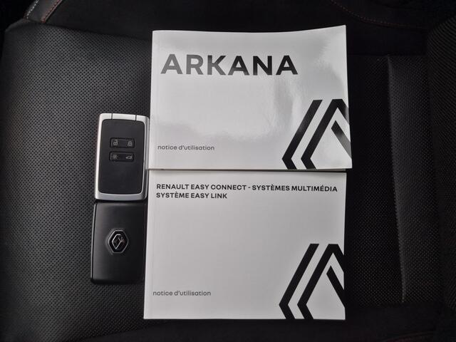 Renault Arkana 1.3 TCe 140 R.S. Line Automaat / Dealer Onderhouden / Adaptief Cruise Control / Stoel & Stuurverwarming / Achteruitrijcamera / Apple Carplay & Android Auto / Climate Control /