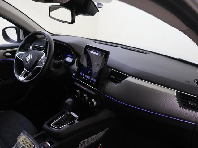 Renault Arkana 1.6 E-Tech Hybrid 145 Intens | Apple Carplay/Android Auto | Autonomous Emergency Braking | cruise control adaptief | dodehoek detectie | electronic climate control | lederen/stof bekleding | LED koplampen | lichtmetalen velgen 18" | navigatiesysteem |