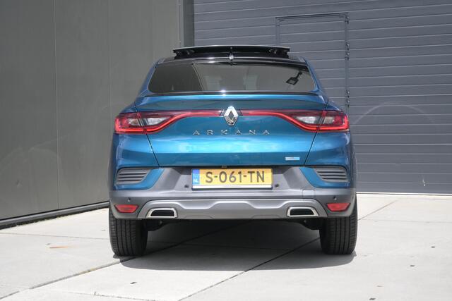 Renault Arkana E-Tech hybrid 145 RS LINE | SCHUIF/KANTELDAK | CAMERA | STUUR/STOELVERWARMING | LEDER | NAVI | APPLECARPLAY/ANDROIDAUTO | ADAPT. CRUISE CONTROL | CLIMATE CONTROL | PDC | LMV