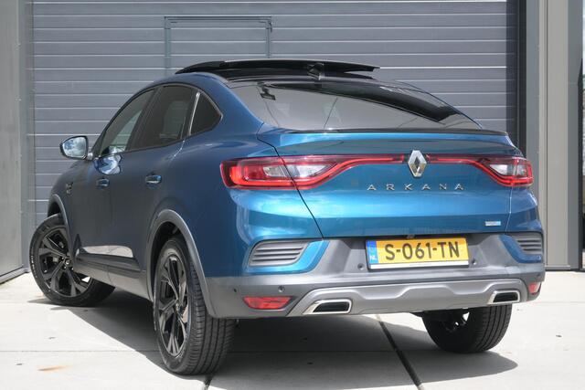 Renault Arkana E-Tech hybrid 145 RS LINE | SCHUIF/KANTELDAK | CAMERA | STUUR/STOELVERWARMING | LEDER | NAVI | APPLECARPLAY/ANDROIDAUTO | ADAPT. CRUISE CONTROL | CLIMATE CONTROL | PDC | LMV