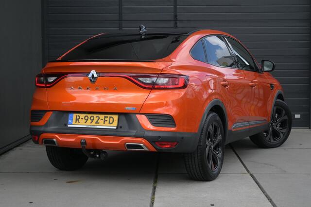 Renault Arkana E-Tech Hybrid 145 RS Line | TREKHAAK | STUUR/STOELVERWARMING | LEDER | CAMERA | NAVI | APPLECARPLAY/ANDROIDAUTO | ADAPT. CRUISE CONTROL | CLIMATE CONTROL | PDC | LMV