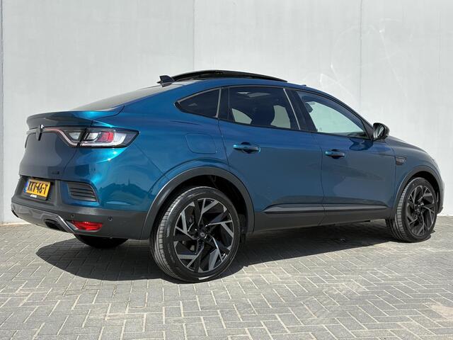 Renault Arkana 1.6 E-Tech full hybrid 145 esprit Alpine / Fabrieksgarantie t/m 10-2026 / Schuif-/Kanteldak / Lederen/Alcantara Bekleding / Navigatie / Apple Carplay/Android Auto / Achteruitrijcamera /