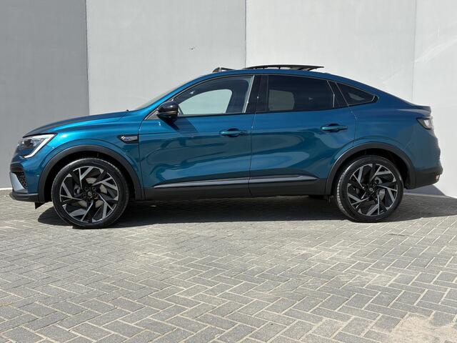 Renault Arkana 1.6 E-Tech full hybrid 145 esprit Alpine / Fabrieksgarantie t/m 10-2026 / Schuif-/Kanteldak / Lederen/Alcantara Bekleding / Navigatie / Apple Carplay/Android Auto / Achteruitrijcamera /