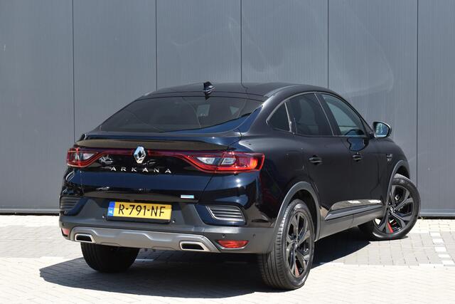 Renault Arkana E-Tech Hybrid 145 R.S. Line | AFNEEM. TREKHAAK | APPLE CARPLAY/ANDRIOD AUTO | STOEL/STUURVERWARMING | ELEKTR. VERSTELBARE STOELEN | ADAPT. CRUISE CONTROL | CLIMATE CONTROL | LMV | PDC |