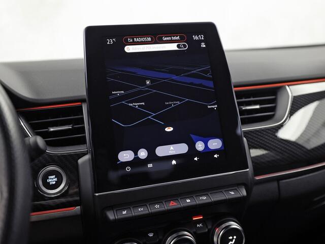 Renault Arkana 1.6 E-Tech Hybrid 145 R.S. Line 145Pk Automaat (VIRTUAL COCKPIT, APPLE CARPLAY, GROOT NAVI, STUUR/STOELVERWARMING, LEDER/ALCANTARA, CAMERA, ELEKTRISCHE SPORTSTOELEN, GETINT GLAS, ADAPTIVE CRUISE, KEYLESS, NIEUWSTAAT)