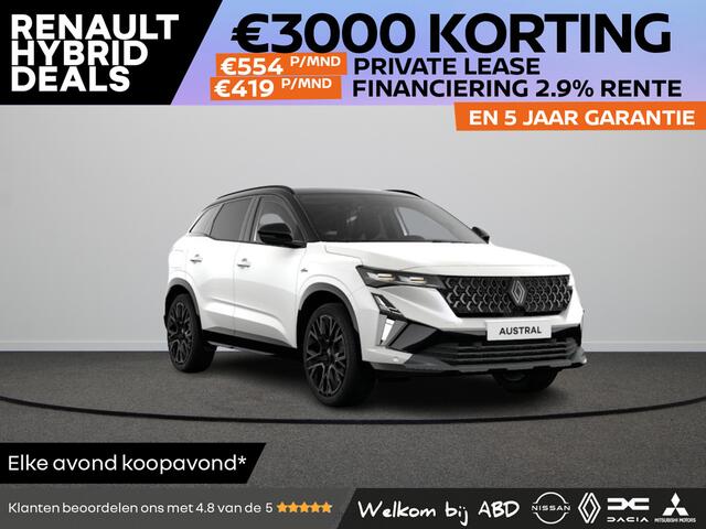 Renault Austral Iconic esprit Alpine Hybrid 200 | Achteruitrijcamera | Adaptive Cruise Control | Blind Spot Warning