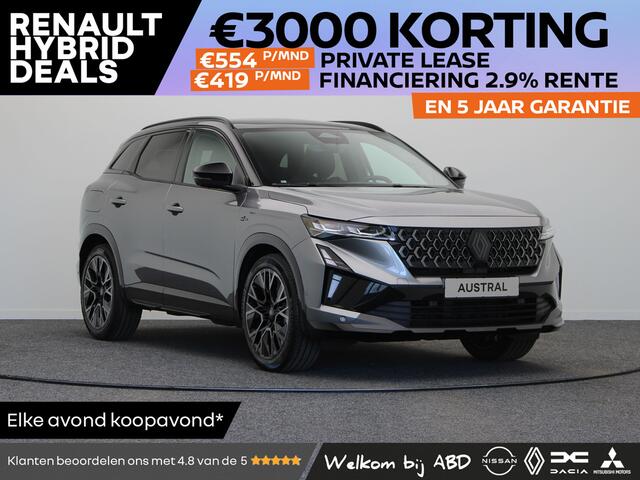 Renault Austral Iconic esprit Alpine Hybrid 200 | Achteruitrijcamera | Adaptive Cruise Control | Blind Spot Warning
