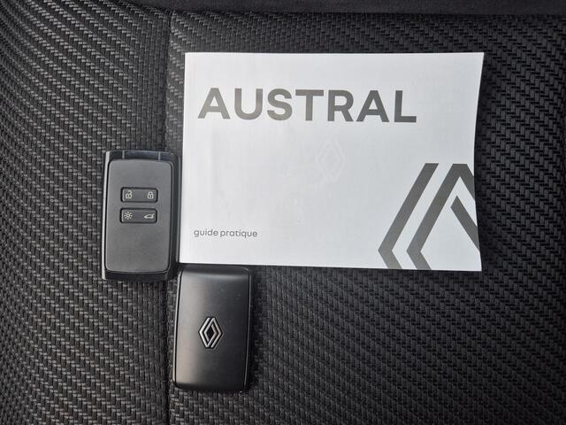 Renault Austral 1.2 E-Tech full hybrid 200 techno esprit Alpine / Fabrieksgarantie tot 06-2026 / Dealer onderhouden / Panoramadak / Trekgewicht 1.500 Kg / Cruise control / Achteruitrijcamera / Keyless Entry/Start / Lichtmetalen wielen 20" /