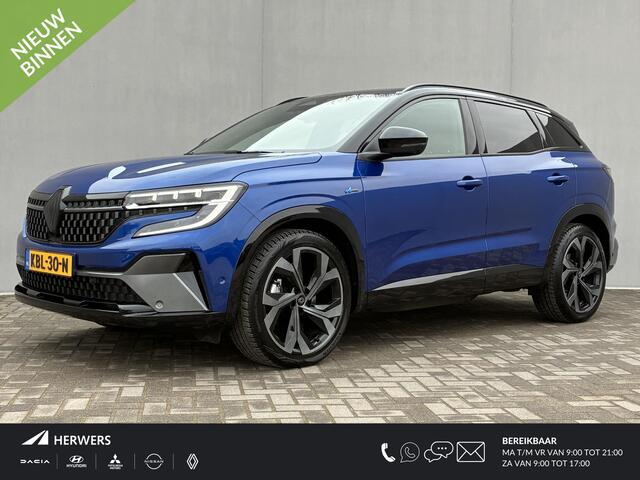 Renault Austral 1.2 E-Tech full hybrid 200 iconic esprit Alpine / Fabrieksgarantie t/m 4-2027 / Trekgewicht 1500KG / All-Season Banden / Stoelverwarming / Navigatie / Apple Carplay/Android Auto / Achteruitrijcamera /
