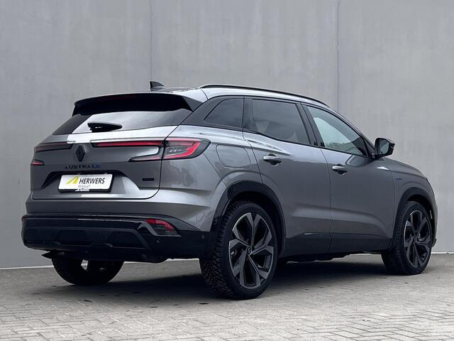 Renault Austral E-Tech Hybrid 200 Techno Esprit Alpine Automaat / Fabrieksgarantie tot 04-2027 / Panorama dak / 1.500 kg trekgewicht / Adaptieve CC / Stoel- en voorruitverwarming / Lende massage / Camera 360° / Parkeer assistent / Apple Carplay Android / 20" LM wielen &