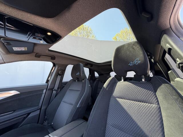 Renault Austral E-Tech full hybrid 200 techno esprit Alpine / Panorama dak / Fabrieksgarantie tot 3-2027 / Elektr. Stoelen / Stoel Massage / Stoelverwarming / 20" LM + All Season banden / Adaptieve Cruise / Apple Carplay & Android Auto /