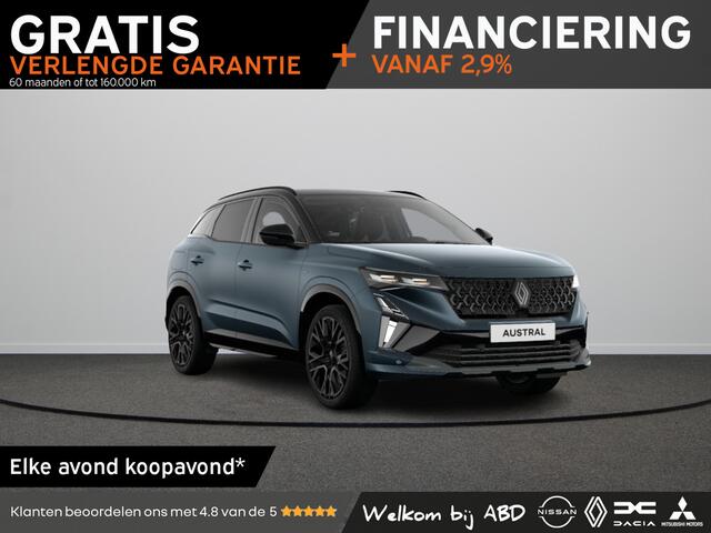 Renault Austral Iconic esprit Alpine Hybrid 200 | Achteruitrijcamera | Blind Spot Warning | Elektrisch verwarmbare voorstoelen
