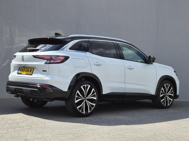 Renault Austral 1.2 E-Tech full hybrid 200 techno / Facelift / Fabrieksgarantie tot 09-2027 / All season banden / Elektrische Achterklep / Stuur- Stoel & Voorruit verwarming / Trekgewicht 1500 kg / Achteruitrijcamera / Adaptief cruise control / Keyless Entry/Start /