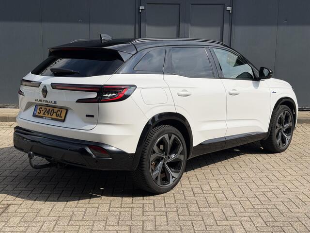 Renault Austral E-Tech full hybrid 200 techno esprit Alpine / Afneembare Trekhaak(1500 KG Trekgewicht) / All Season Banden / NAP Logisch / Pack Safety / Pack advanced Driving Assist / Adaptieve Cruise / Dode Hoek Detectie / Verwarmbaar stuurwiel / Draadloos laden Telefoon
