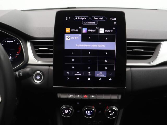 Renault CAPTUR TCe 90 Techno | Demo | Pack Full Screen | Bekleding kunstleder TEP/stof 'Noir/Gris' | Two-tone metaalkleur | Airco | Lichtmetalen velgen |