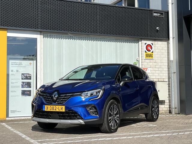 Renault CAPTUR 1.3 Mild Hybrid 160 EDC Iconic , NL-Auto, FULL OPTION, Cruise adaptief, Bose-Audio, Stoel & stuur verwarming, Voorruit verwarming, Leder, 360 graden camera, Park assist, Lichtmetaal 18'', LED, Parkeersensoren
