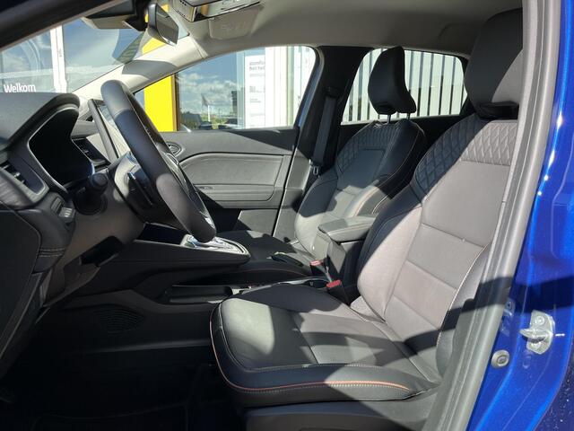 Renault CAPTUR 1.3 Mild Hybrid 160 EDC Iconic , NL-Auto, FULL OPTION, Cruise adaptief, Bose-Audio, Stoel & stuur verwarming, Voorruit verwarming, Leder, 360 graden camera, Park assist, Lichtmetaal 18'', LED, Parkeersensoren