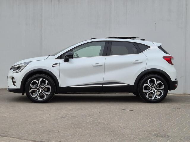 Renault CAPTUR 1.6 E-Tech full hybrid 145 techno Automaat / Pack Comfort / Pack Full Screen / Apple Carplay Android Auto / Achteruitrijcamera / Stuur-, en Stoelverwarming / Glazen schuif- en kanteldak / Cruise control / Keyless Entry/Start /