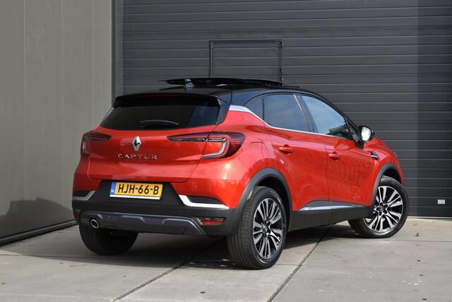 Renault CAPTUR TCe 155 EDC Initiale Paris | AUTOMAAT | SCHUIF/KANTELDAK | STUUR/STOELVERWARMING | CAMERA | NAVI | BOSE | CRUISE CONTROL | CLIMATE CONTROL | LEDER | PDC | LMV