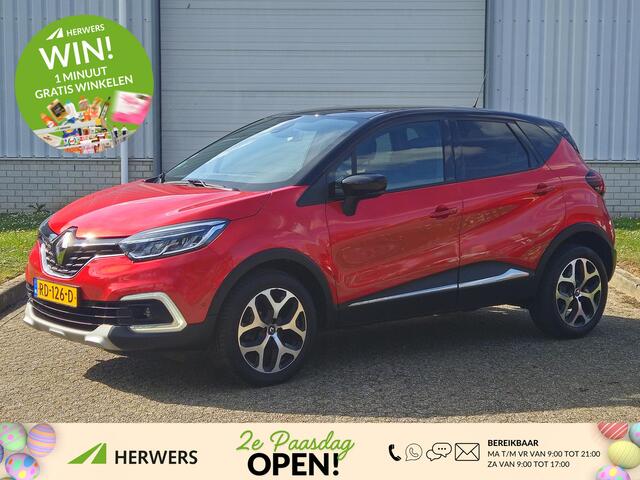 Renault CAPTUR 0.9 TCe Intens / 1e Eigenaar / Dealer Onderhouden / Achteruitrijcamera / Android Auto / Climate Control / Sensoren Voor en Achter / Navigatie / Reservewiel /