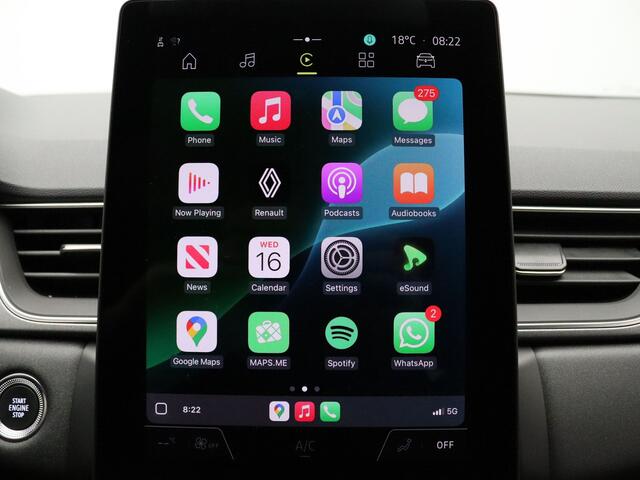 Renault CAPTUR E-Tech full hybrid 145pk techno Adapt. cruise | Camera | Navi | Parksens. v+a