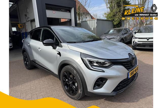 Renault CAPTUR TCe 140 EDC Rive Gauche Pack Easy Link navigatie 9'3 | Lichtmetalen velgen 18'' pasadena zwart | Stuurwiel verwamd | Camera achter
