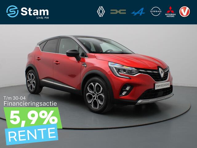 Renault CAPTUR E-Tech plug-in hybrid 160 techno Camera | Adapt. Cruise | Navi | Parkeersens. v+a | Stoel-/stuurverw.
