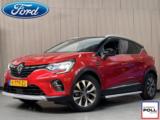 Renault CAPTUR 1.6 E-Tech Plug-in Hybrid Automaat 9.3" Touchscreen Navi Trekhaak 360 Camera Half Leer Dodehoek