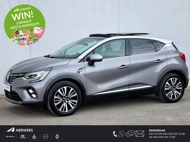 Renault CAPTUR 1.6 E-Tech Plug-in Hybrid 160 Initiale Paris / Elektrisch Schuif-/Kanteldak / Bose Audio / Lederen Bekleding