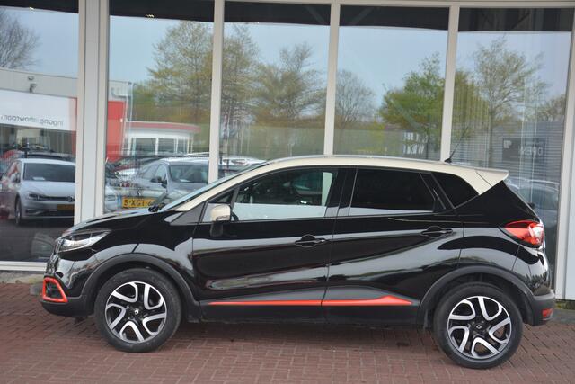 Renault CAPTUR 0.9 TCe Xmod Nederlandse auto onderhoudshistorie compleet laatste beurt bij 97315km X MOD met oa leren bekleding stoelverwarming pdc camera navigatie lmv origineel LEUKE AUTO!!