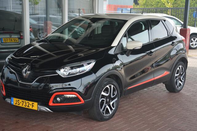 Renault CAPTUR 0.9 TCe Xmod Nederlandse auto onderhoudshistorie compleet laatste beurt bij 97315km X MOD met oa leren bekleding stoelverwarming pdc camera navigatie lmv origineel LEUKE AUTO!!