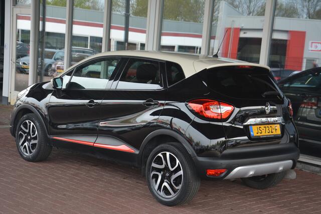 Renault CAPTUR 0.9 TCe Xmod Nederlandse auto onderhoudshistorie compleet laatste beurt bij 97315km X MOD met oa leren bekleding stoelverwarming pdc camera navigatie lmv origineel LEUKE AUTO!!