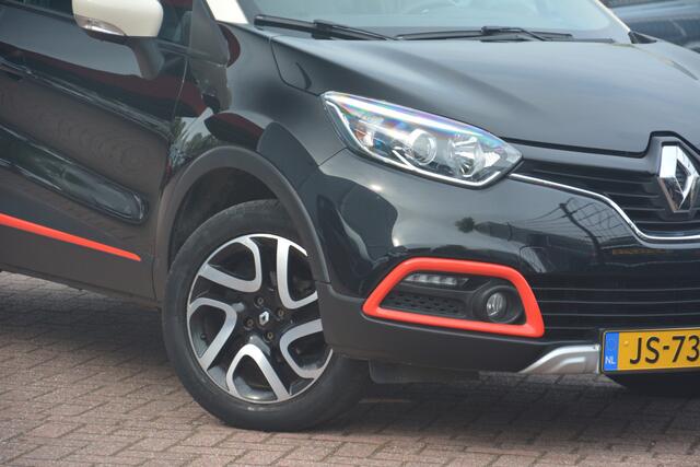 Renault CAPTUR 0.9 TCe Xmod Nederlandse auto onderhoudshistorie compleet laatste beurt bij 97315km X MOD met oa leren bekleding stoelverwarming pdc camera navigatie lmv origineel LEUKE AUTO!!