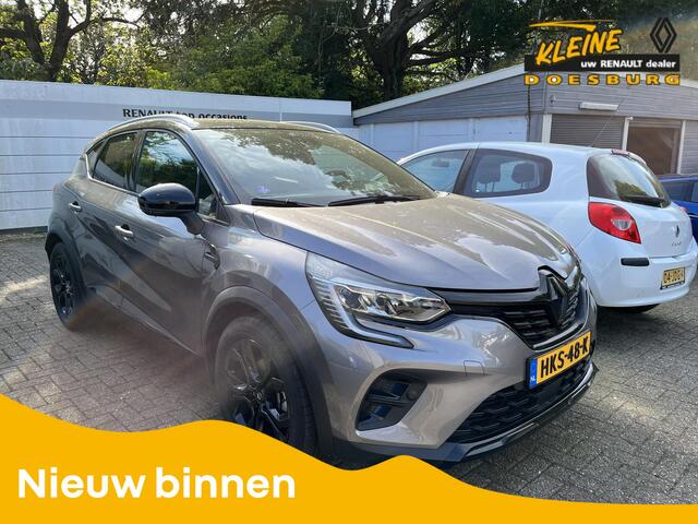 Renault CAPTUR 1.6 E-Tech hybrid 145 SL Rive Gauche Reservewiel | Navigatie | 18 inch Lichtmetalen velgen | Rive Gauce noir uitvoering!!