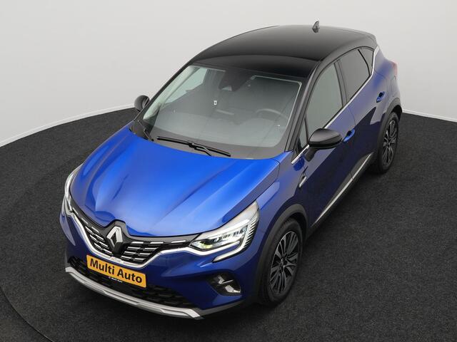Renault CAPTUR 1.6 E-Tech Plug-in Hybrid 160 Initiale Paris Dealer O.H. PHEV | Lederen Sportstoelen Verwarmd | Apple Carplay | Camera | DAB | Cruise Control | Virtual | LED Koplampen |