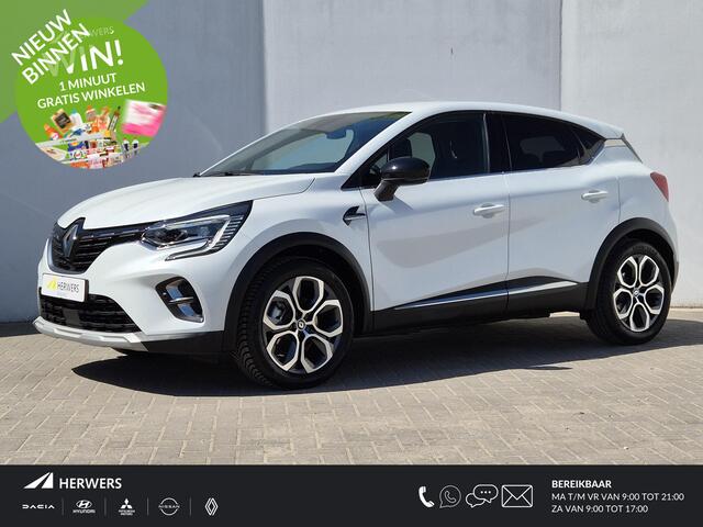 Renault CAPTUR 1.6 E-Tech full hybrid 145 techno Automaat / Pack Full Screen / Apple Carplay Android Auto / Navigatie / Adaptief cruise control / Achteruitrijcamera / Stuurverwarming /