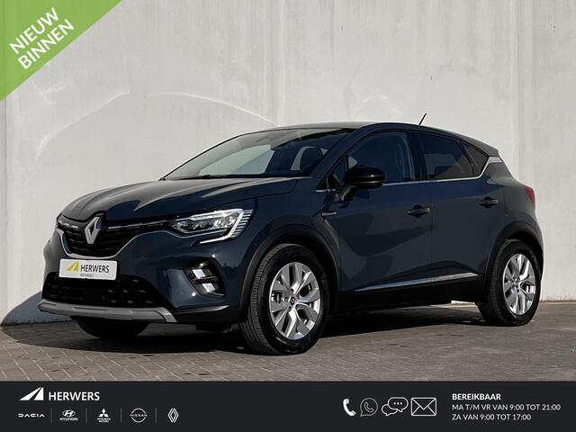 Renault CAPTUR 1.6 E-Tech Hybrid 145 Intens / Dealer onderhouden / Achteruitrijcamera / Parkeersensoren V+A / Navigatie via Apple Carplay Android / Climate Control / DAB /