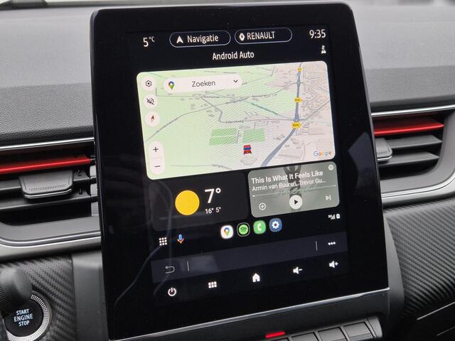 Renault CAPTUR 1.6 Hybrid 145 E-Tech R.S. Line Automaat / Afneembare trekhaak / Apple Carplay Android Auto / Achteruitrijcamera / Lichtmetalen wielen 18" / Cruise control / Keyless Entry/Start /