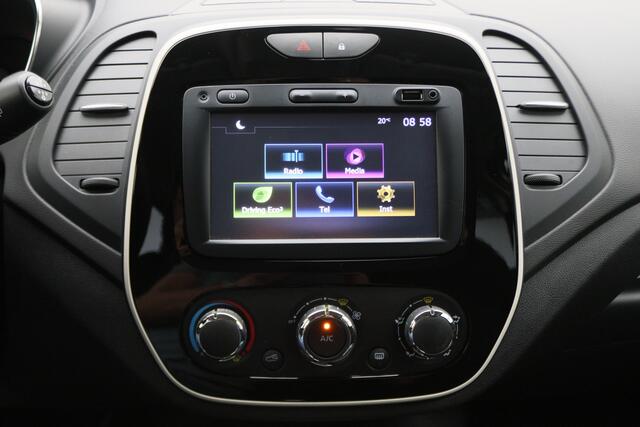 Renault CAPTUR 0.9 TCe Zen LED, Airco, Cruise, Trekhaak, Bluetooth, DAB, 17"